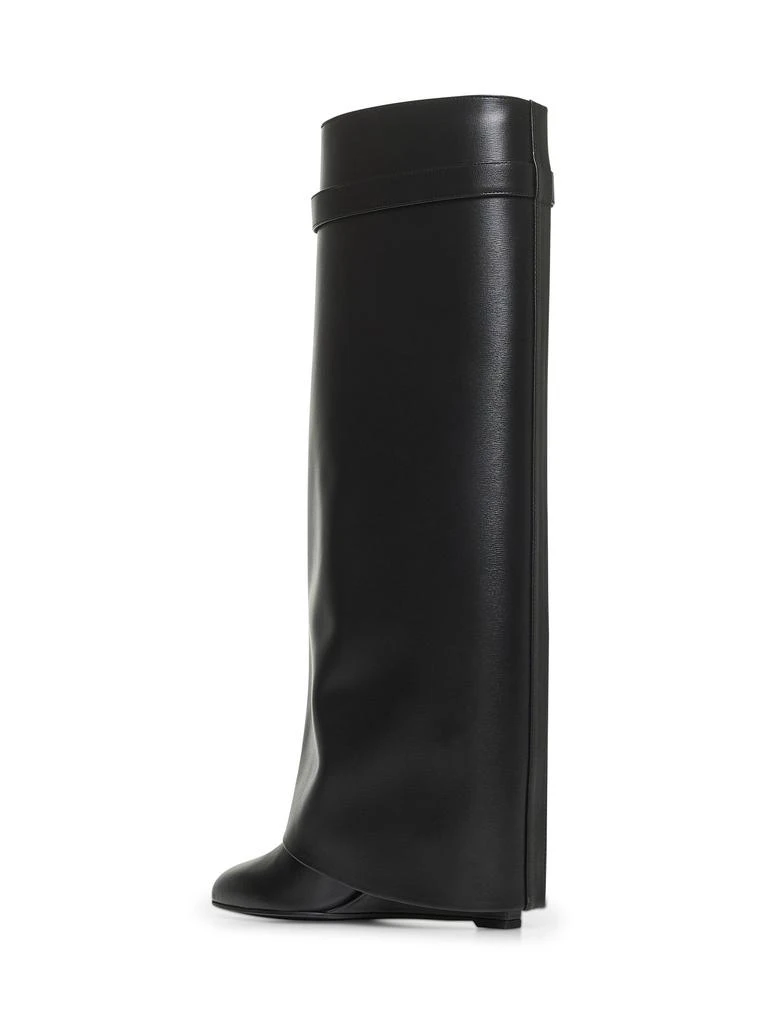 Givenchy GIVENCHY | Black leather Shark Lock boots | Women | 37 3
