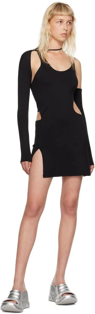 HELIOT EMIL Black Seemly Minidress 4