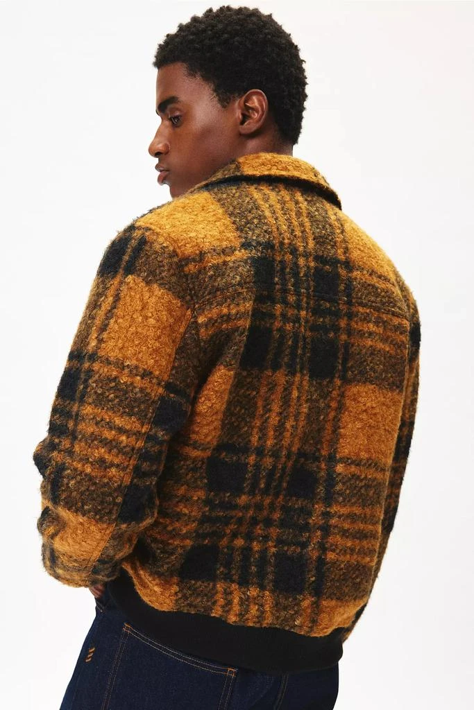 Native Youth Native Youth Ramos Boucle Plaid Fleece Jacket 4