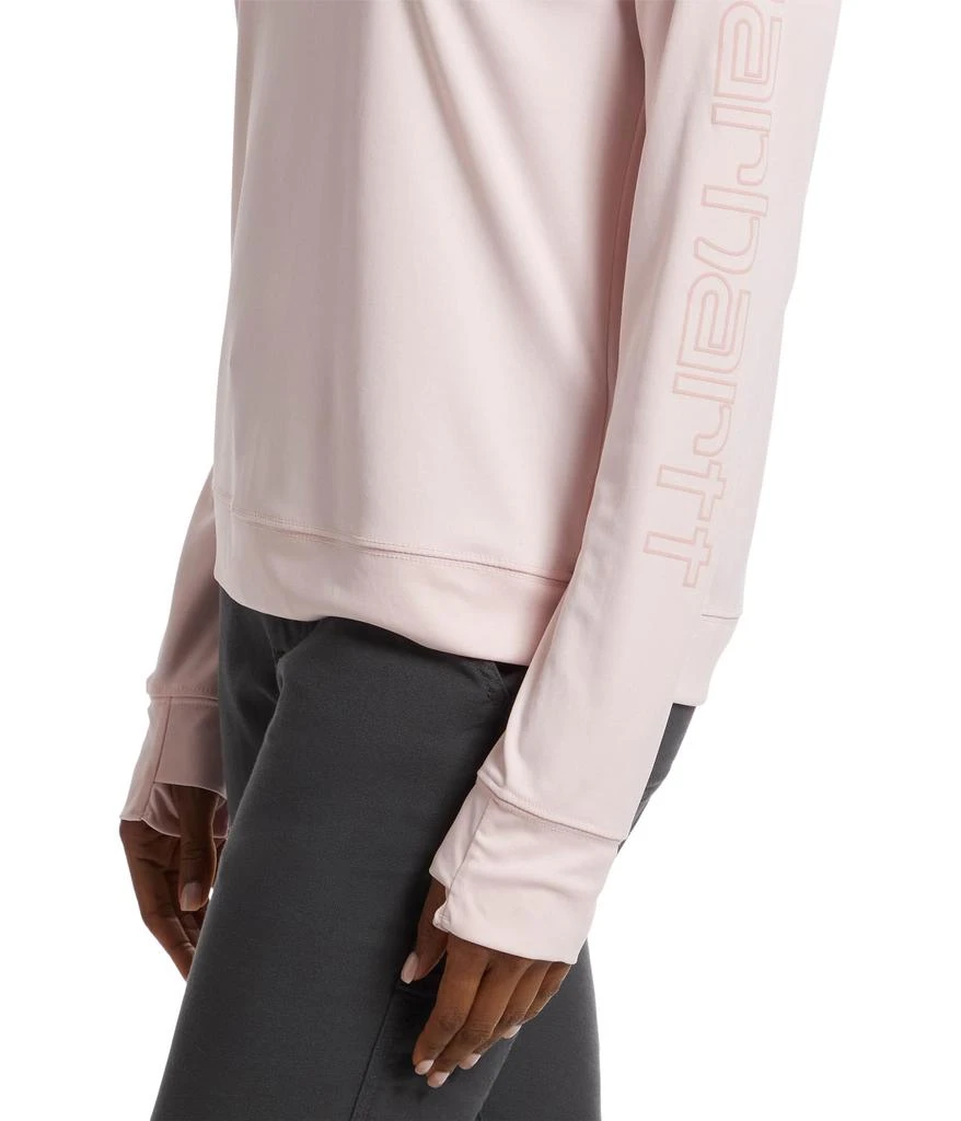 Carhartt Force Sun Defender™ Lightweight Long-Sleeve Hooded Graphic T-shirt 4