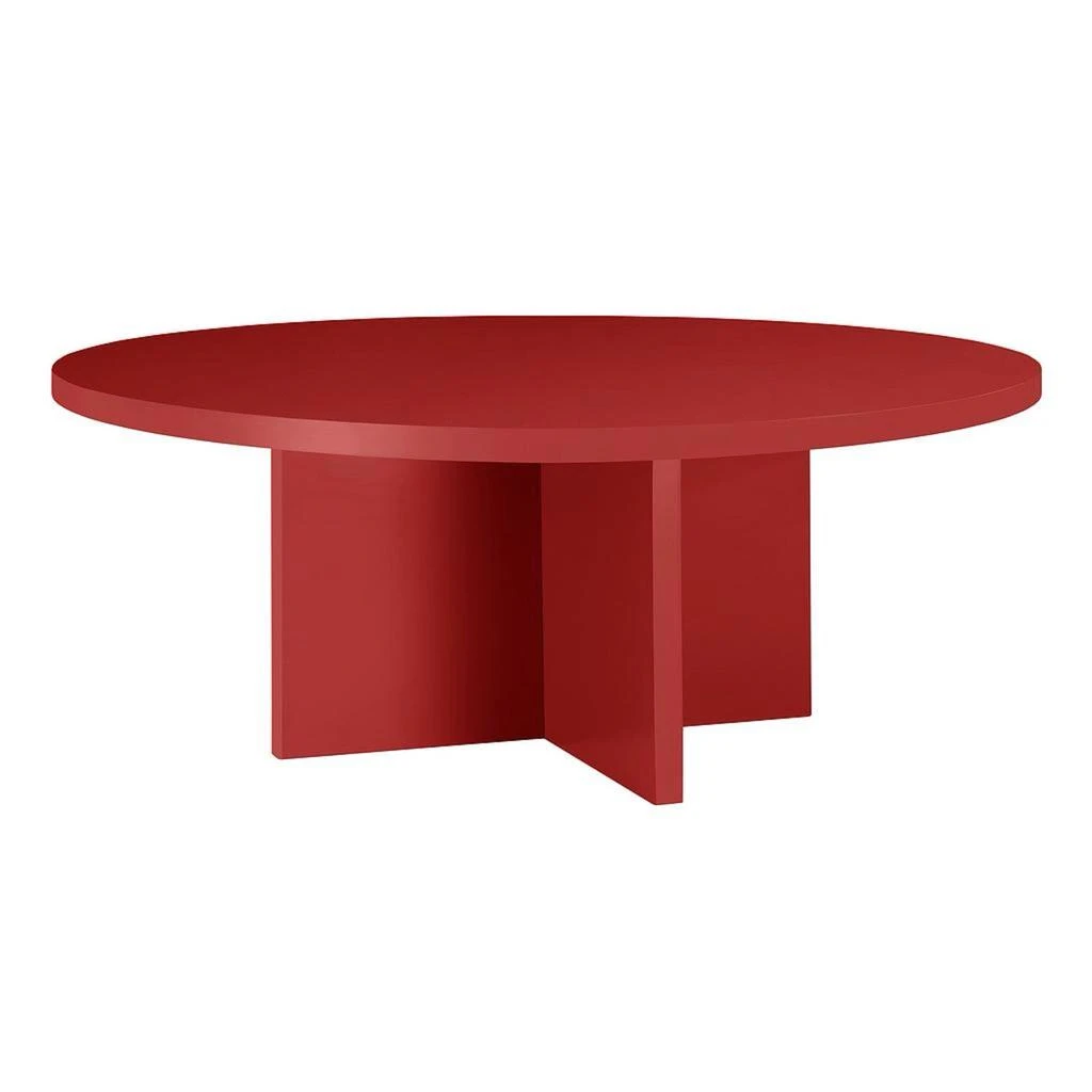 Really Nice Things Table Basse Pausa Ronde 100 Cm En Stratifié - Flame - Flame 3