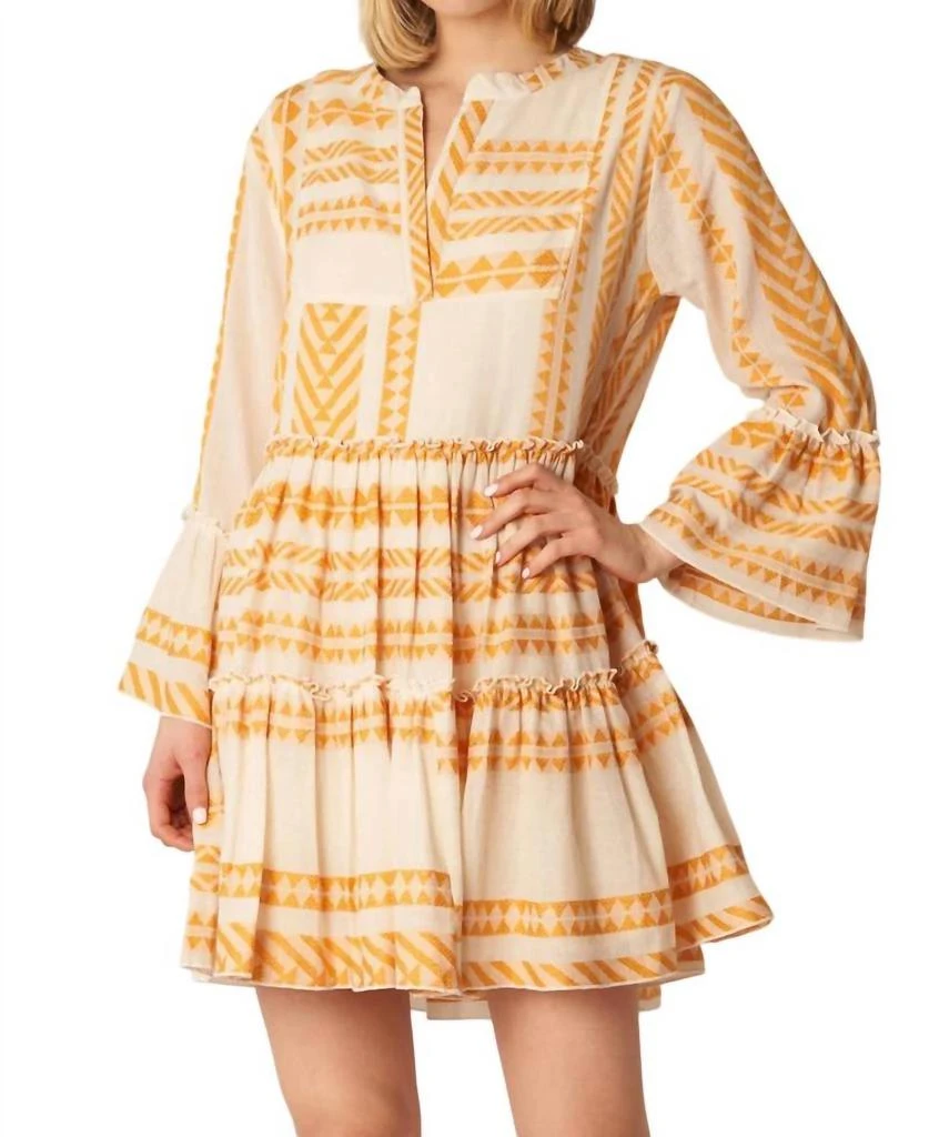 En Creme En Creme - Jacquard Mini Dress 1