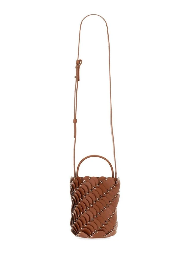 Paco Rabanne Paco Rabanne Panelled Small Bucket Bag 4
