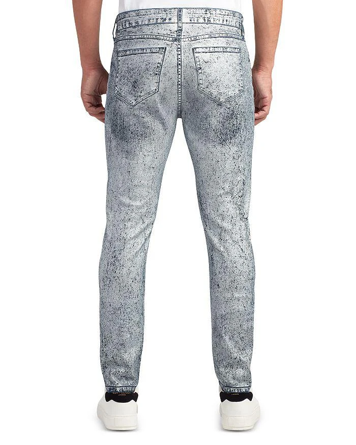 MONFRÈRE Greyson Cotton Blend Skinny Fit Jeans in Silver Haze 3