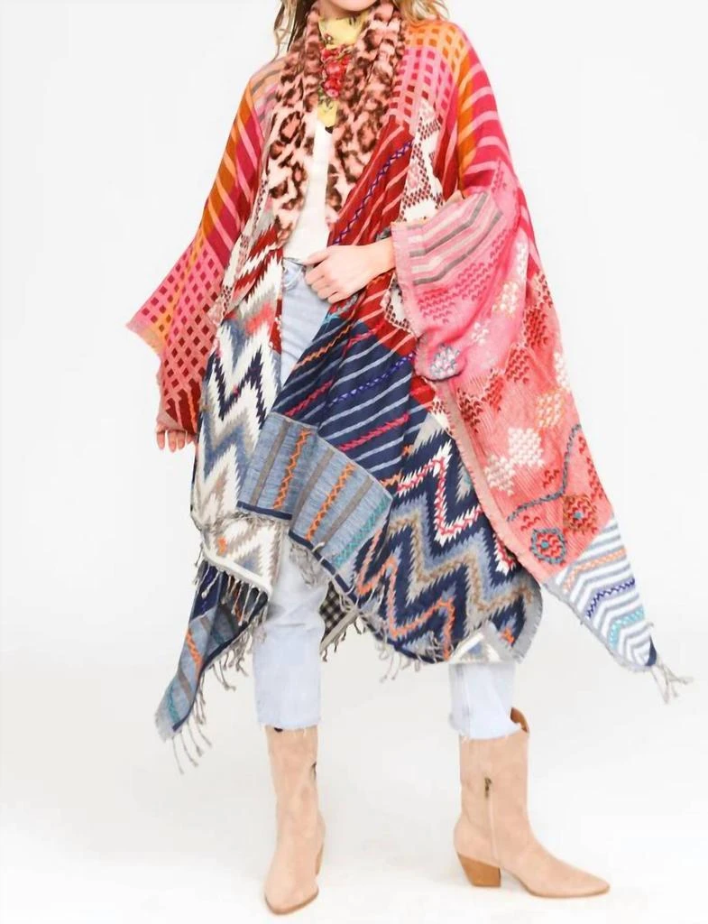 ARATTA Aratta - Noble Blanche Poncho 1