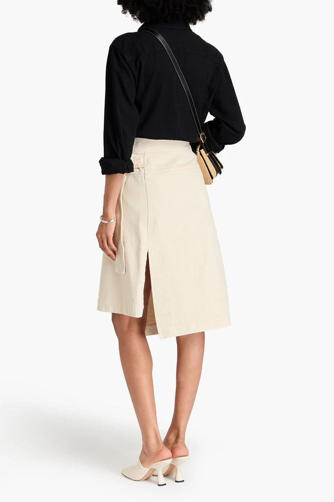 3.1 Phillip Lim Denim wrap skirt 3