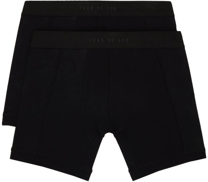 Fear of god Two-Pack Black Boxer Briefs 1