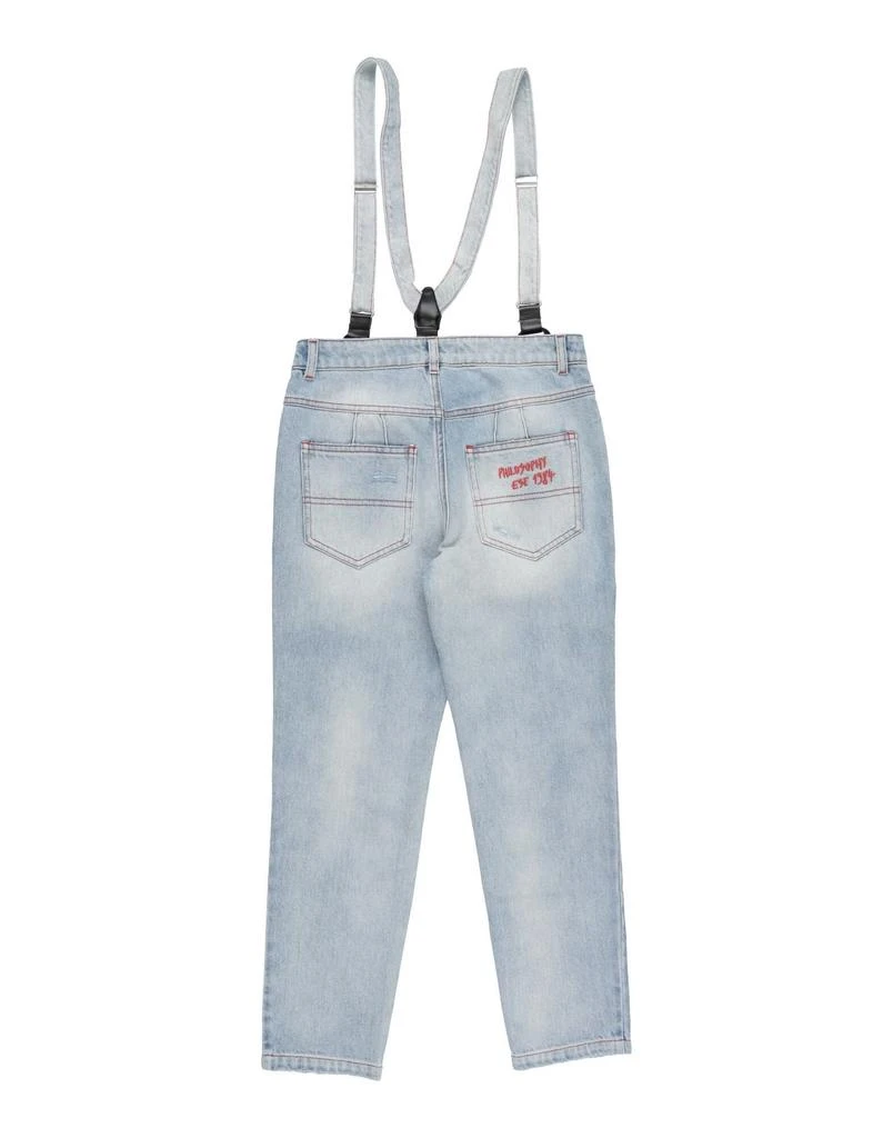 PHILOSOPHY di LORENZO SERAFINI Denim pants 2