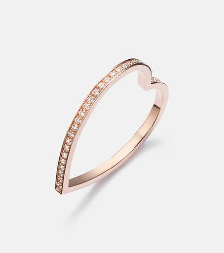 Repossi Antifer 18kt rose gold (750/1000) ring with diamonds 4