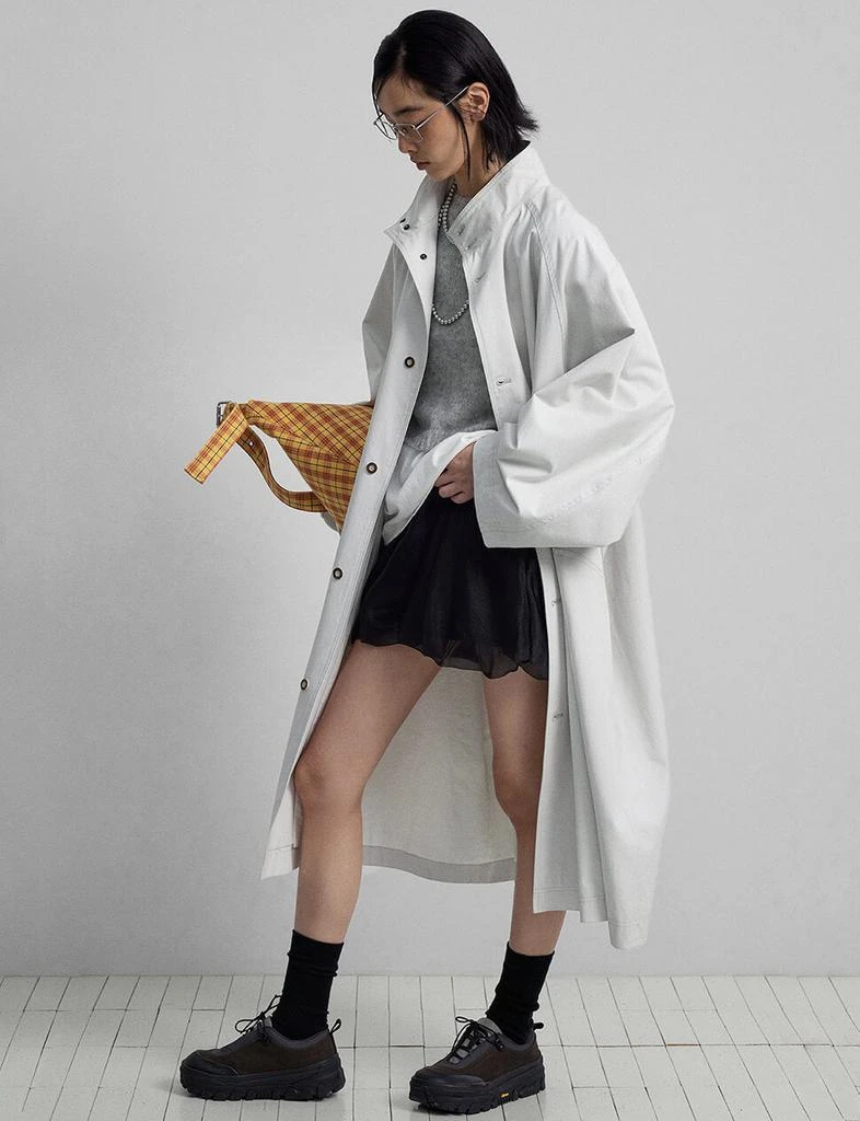 Pixie Market White Cocoon Jacket 1