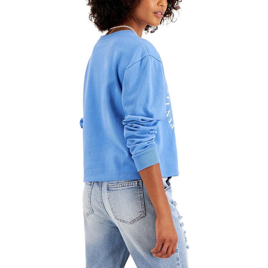 Freeze 24-7 Juniors Womens Graphic Cozy Sweatshirt