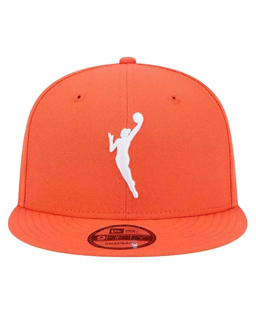 New Era Men's Orange WNBA Logowoman 59FIFTY Snapback Hat 2