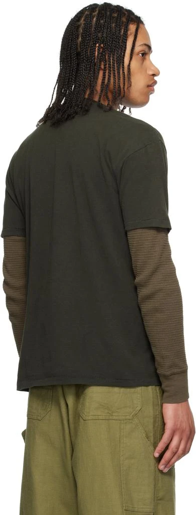 RRL Gray 'RRL' Ranch Logo T-Shirt 3