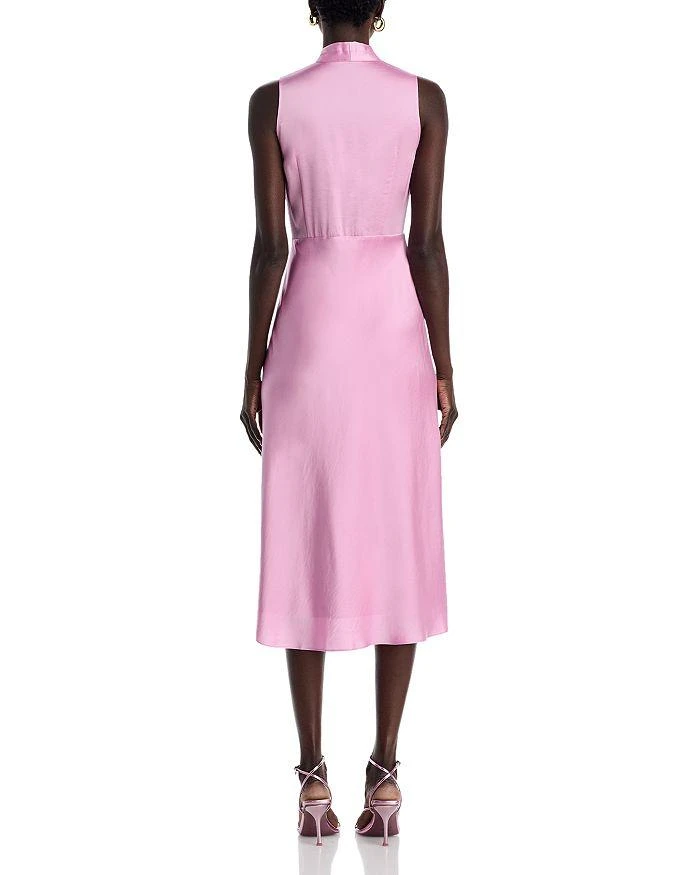 open lace back dress Kobi Halperin Bethenny Ruffle Trim Tulip Pink Silk Mini Dress – The Closet  New York
