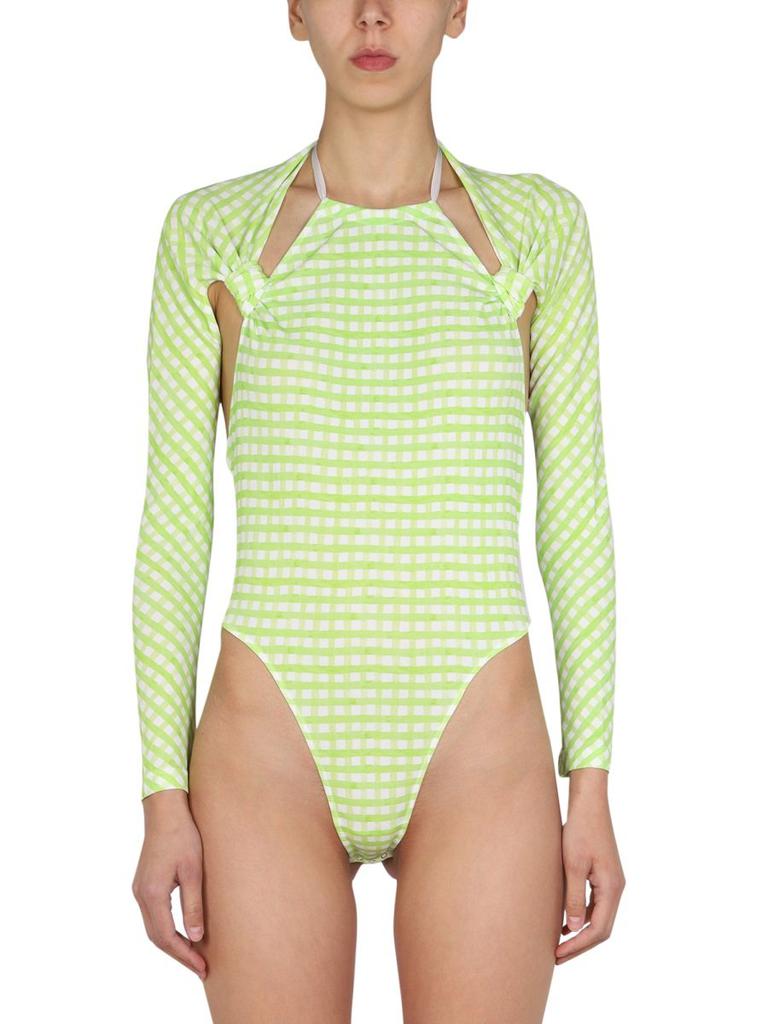 【送料&関税込】Jacquemus Open Back Stretched Bodysuit Jacquemus Jacquemus Open Back Stretched Bodysuit - Tops