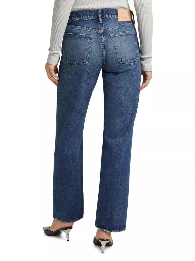 MOUSSY VINTAGE Ridgefield Straight Low-Rise Jeans 5