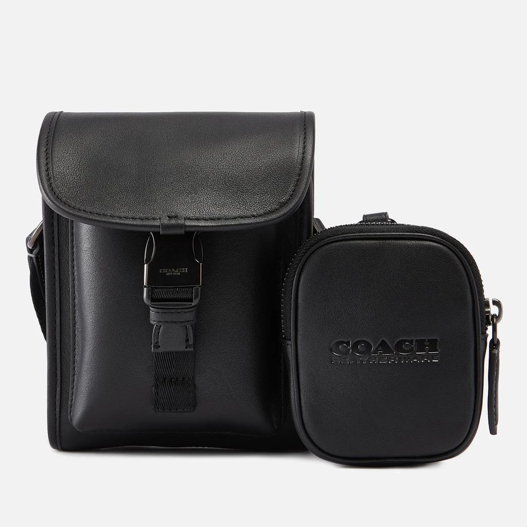 Coach Charter North South Leather Cross Body Bag 1
