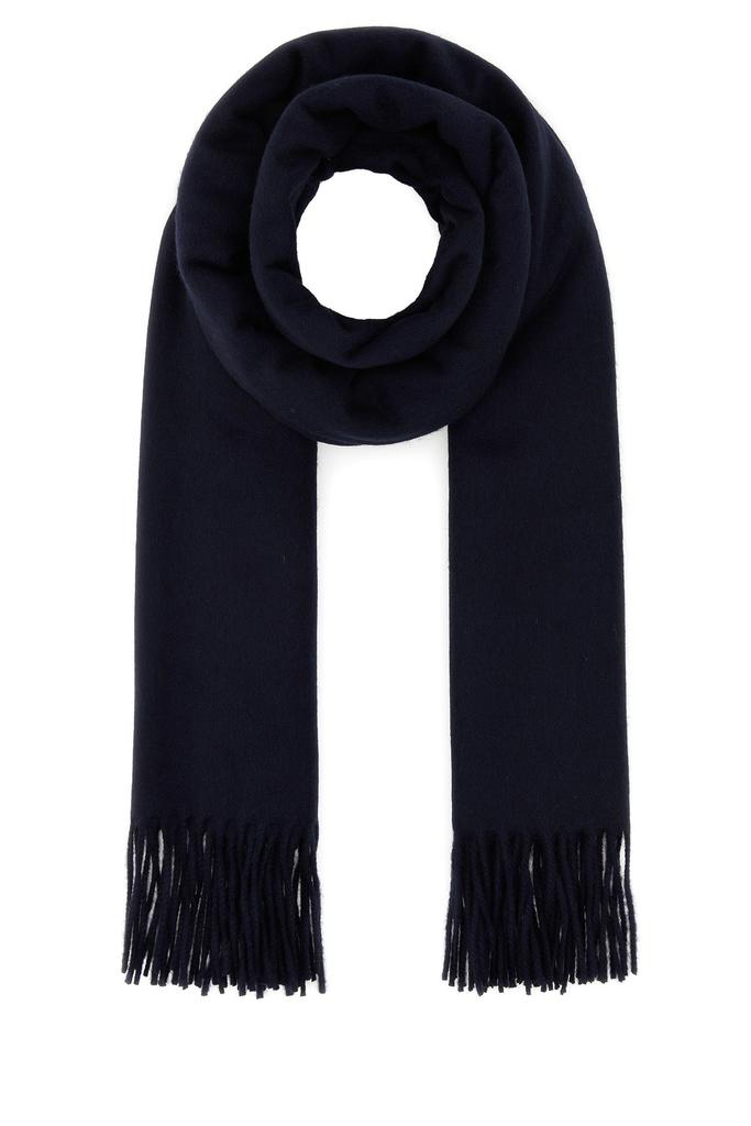 Johnstons of Elgin Midnight blue cashmere scarf