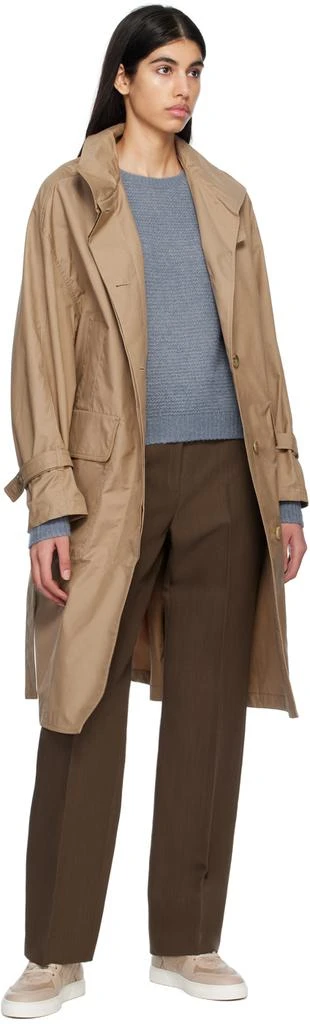 Max Mara Tan The Cube MTrench Coat 4