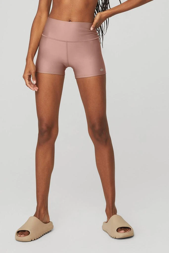 Alo 3" High-Waist Airlift Short - Smoky Quartz 2