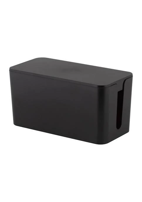 Simplify 2 Pack Cable Organizer Boxes In Black 2