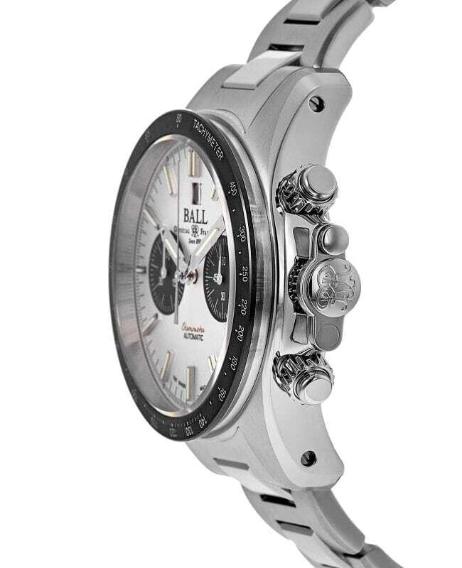 BALL Watch Engineer Hydrocarbon Racer Chronograph Silver Dial Men's Watch CM2198C-S1CJ-SL