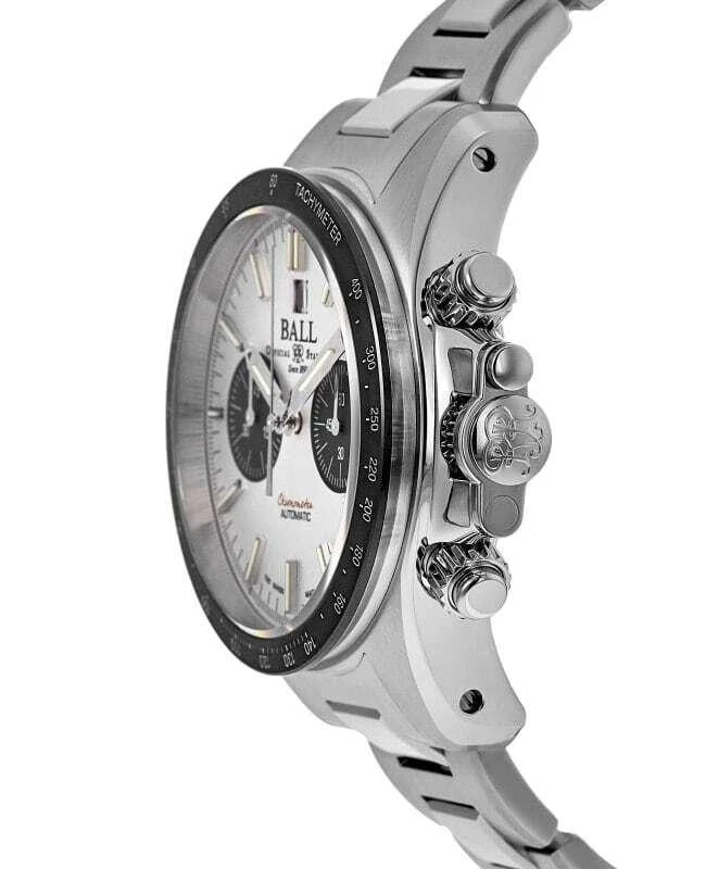 BALL Watch Engineer Hydrocarbon Racer Chronograph Silver Dial Men's Watch CM2198C-S1CJ-SL 2