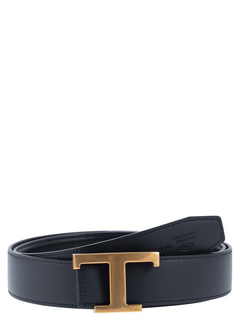 Tod's Tod's T Timeless Reversible Belt - Belts - Free