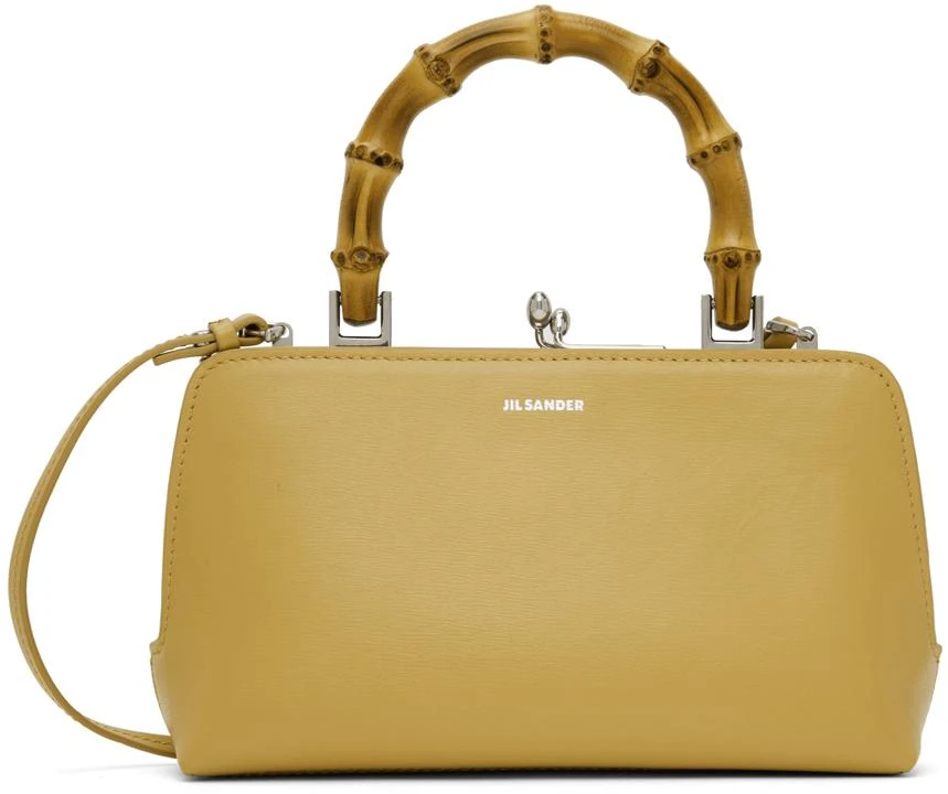 Jil Sander Yellow Goji Bamboo Mini Bag 1