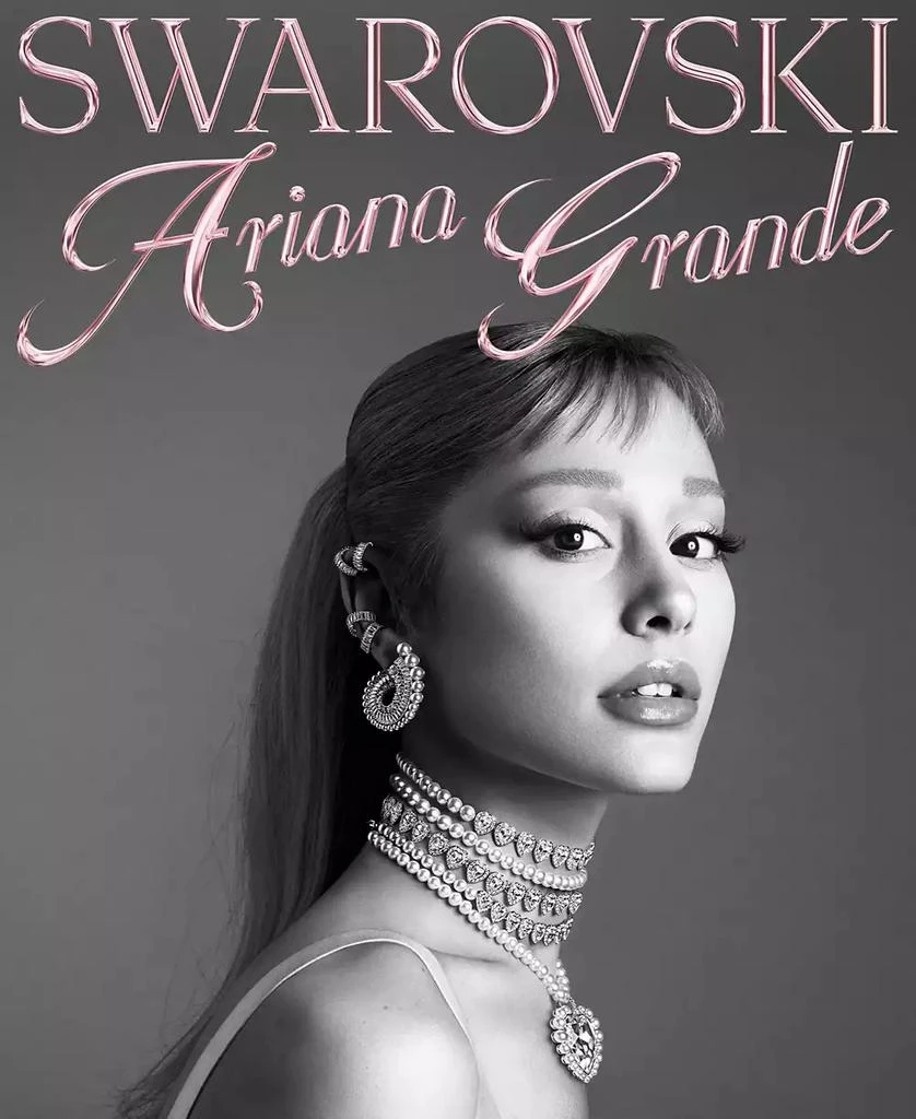 Swarovski Ariana Grande x Swarovski® Crystal Cultivated Pearls Mixed Cuts Choker Necklace 7