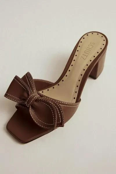 Schutz Schutz Brienne Heeled Bow Sandal 2