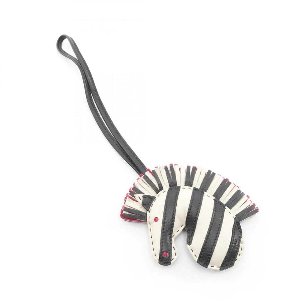 Hermes pink Agneau Milo Handbag Charm (Pre-Owned) 2