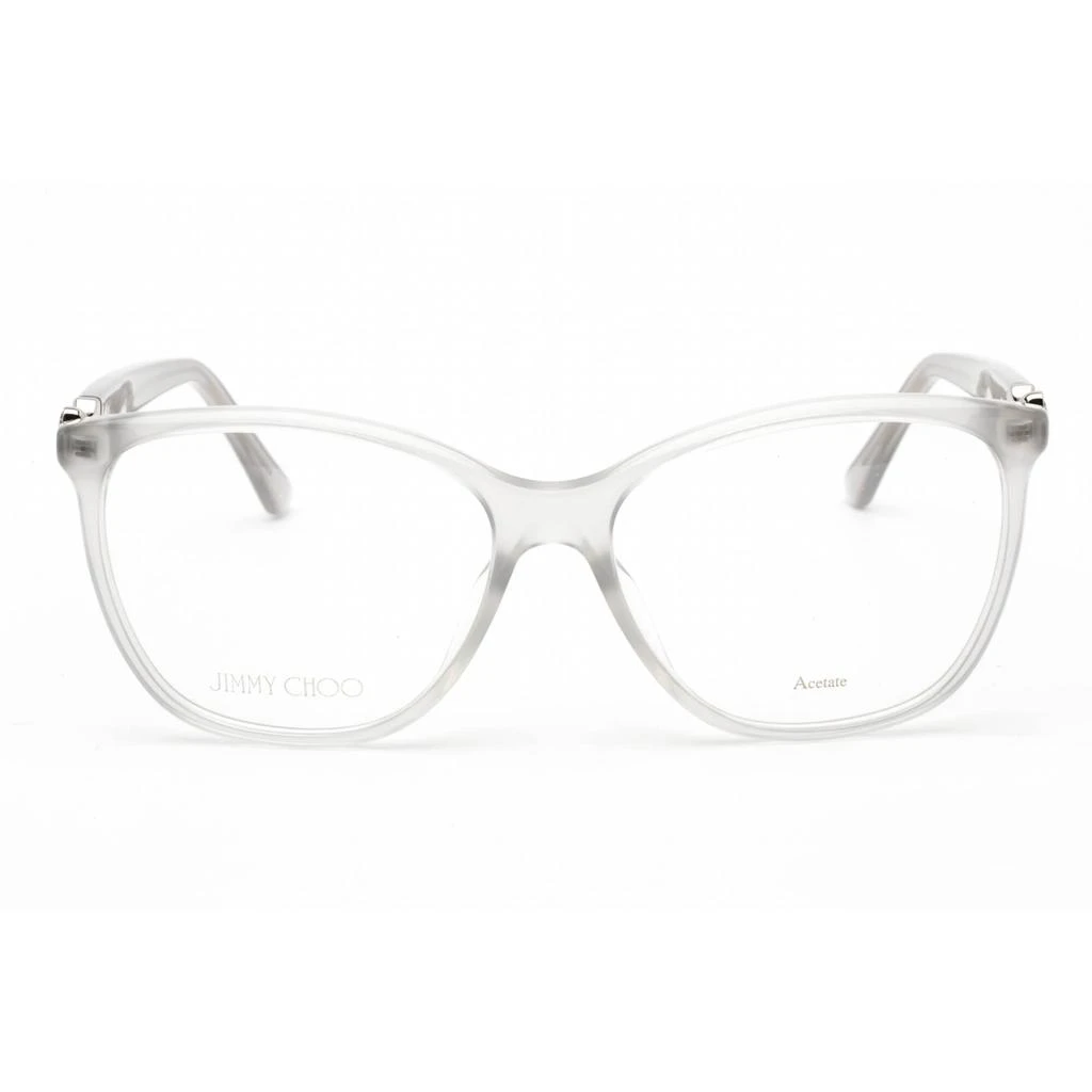 Jimmy Choo Jimmy Choo Women's Eyeglasses - Full Rim Grey Acetate/Metal Frame | JC318/G 0KB7 00 2