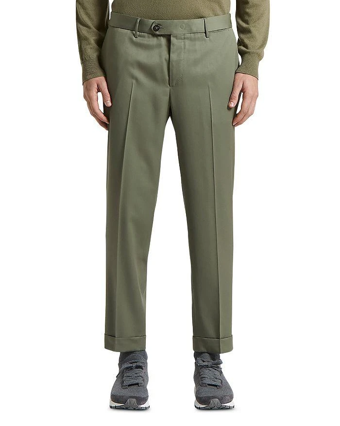 Peserico Curtain Style Wool Trousers