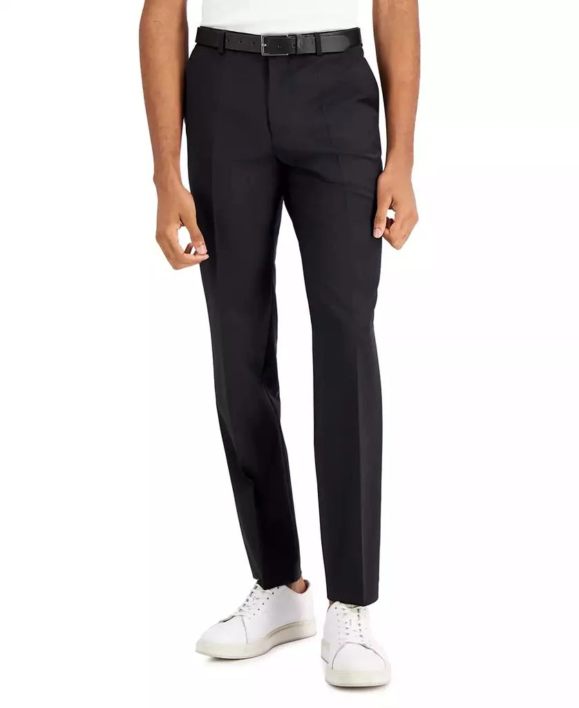 Hugo Boss Men
s Modern-Fit Wool Superflex Suit Separate Pants 1