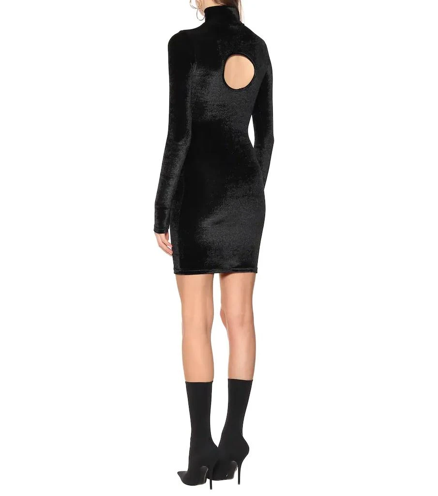 Vetements Velour minidress 3