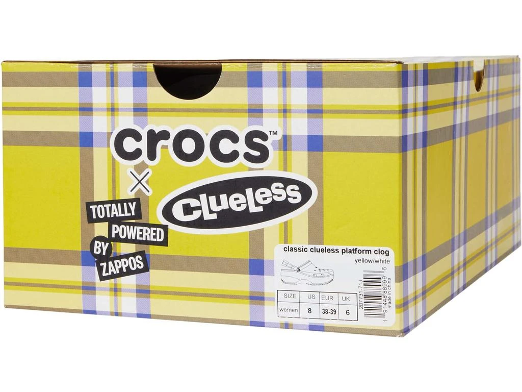 Crocs Zappos x Crocs Clueless Exclusive: 'The Cher' Classic Platform Clog 6