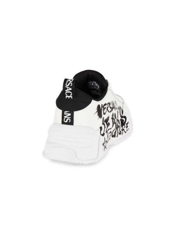 Versace Logo Low-Top Chunky Sneakers 3