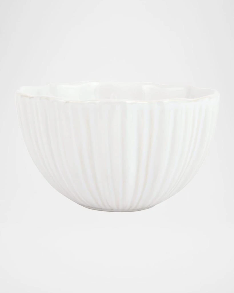 Vietri Bari Condiment Bowl, White 1
