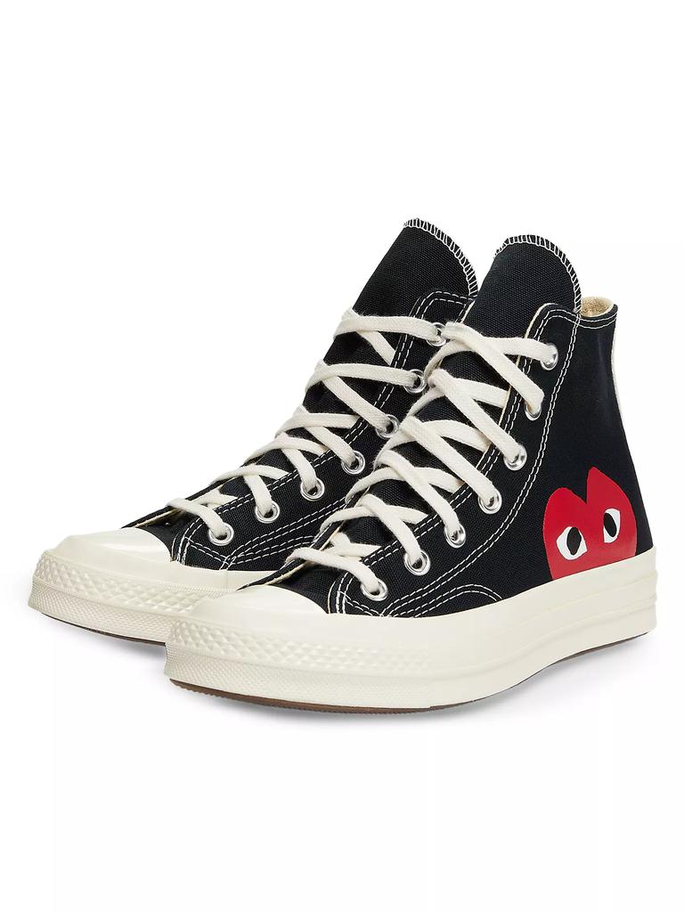 Comme des Garçons PLAY CdG PLAY x Converse Women's Chuck Taylor All Star Peek-A-Boo High-Top Sneakers