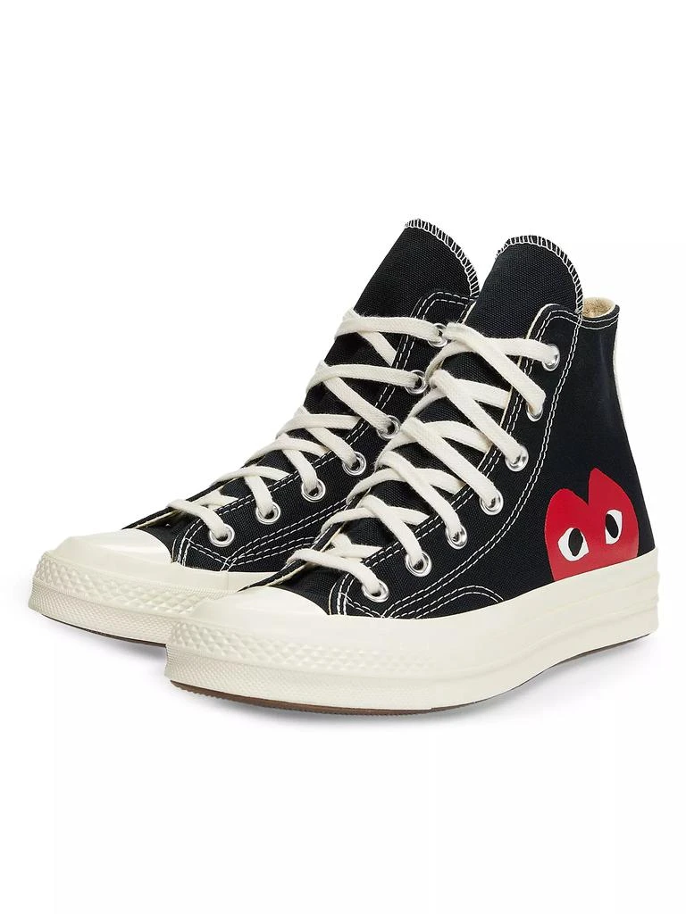 Comme des Garçons PLAY CdG PLAY x Converse Women's Chuck Taylor All Star Peek-A-Boo High-Top Sneakers 2