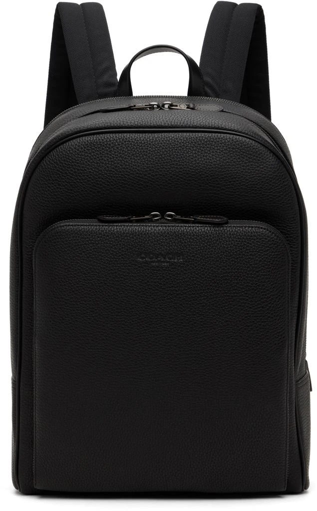 Coach Black Gotham Backpack 1
