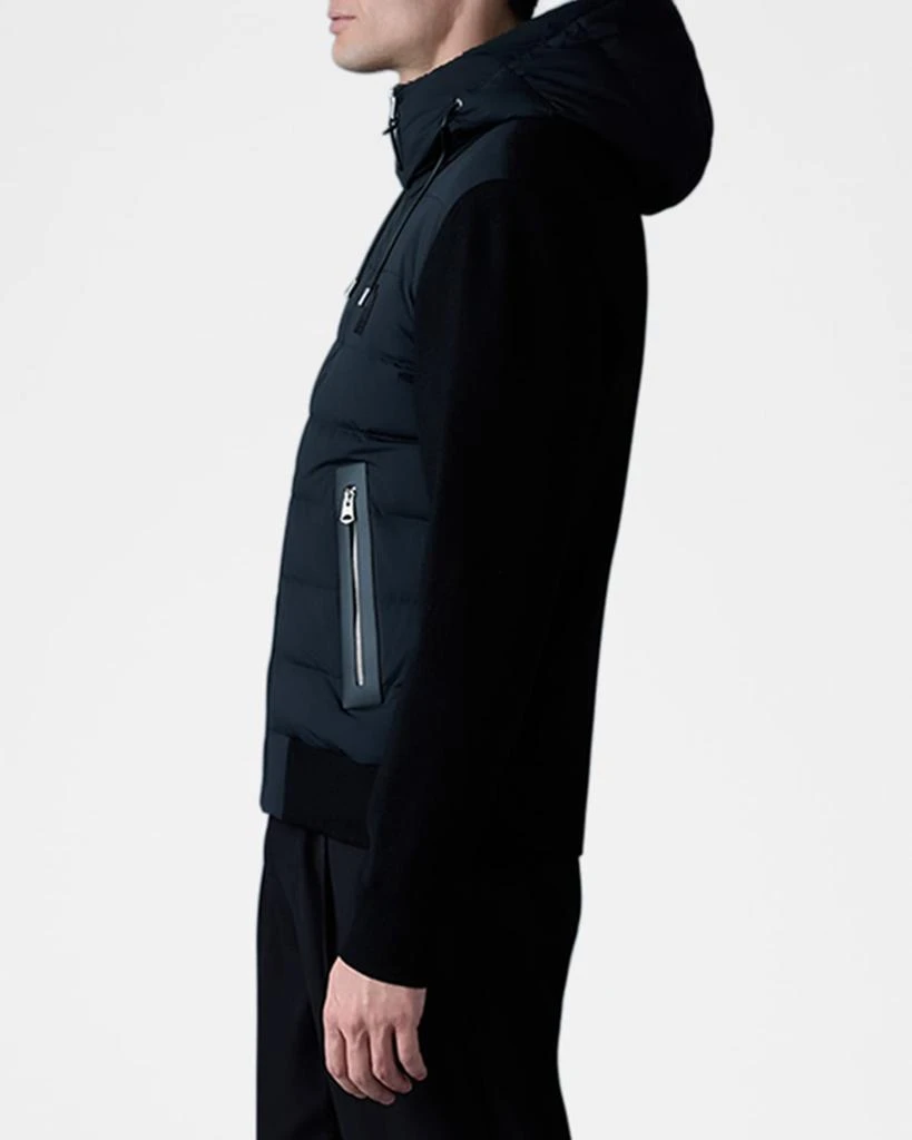 Mackage Men's Andrew Hybrid Down Knit Jacket 6