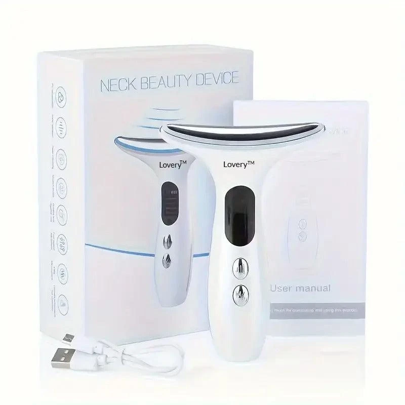 Lovery Light based multifunctional  Face and Neck Beauty Massager wand, Skin care tool