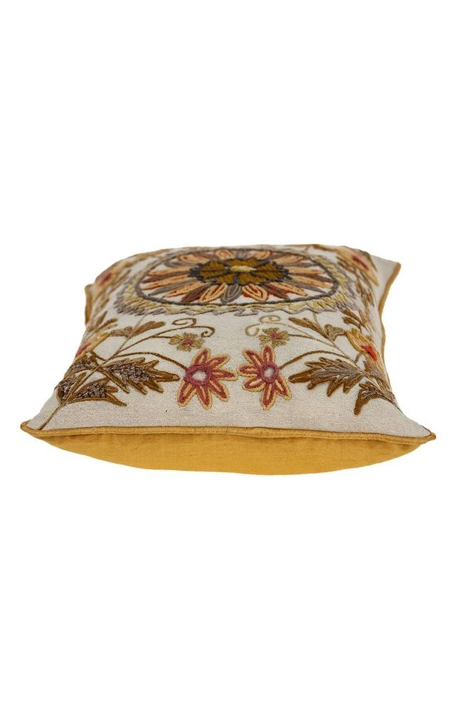 Parkland Hand-Embroidered Maggie Accent Pillow 5