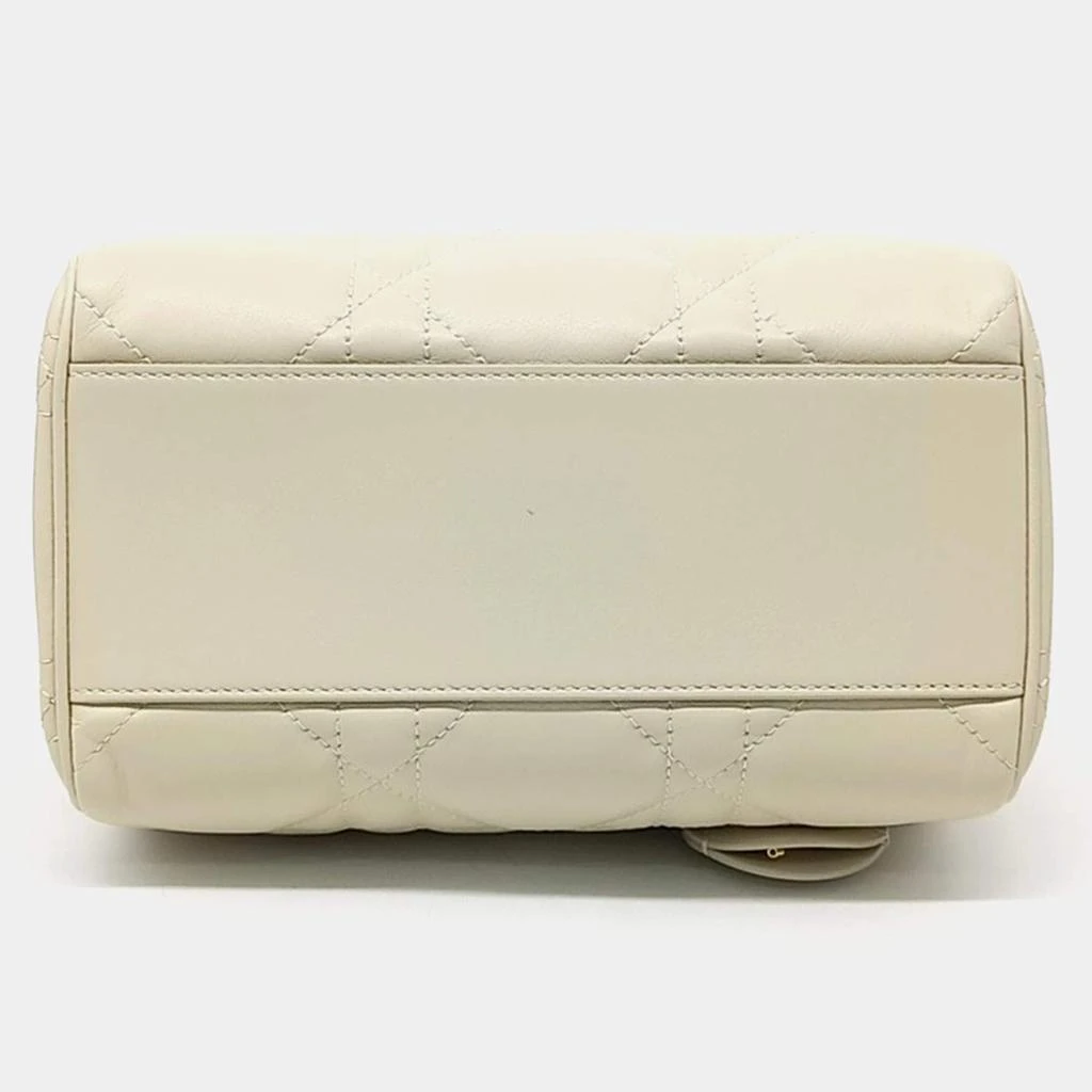 Dior Dior Ivory Leather Groove 20 Shoulder Bag 4