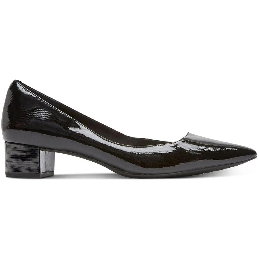 Rockport Gracie Womens Leather Slip On Block Heels 2