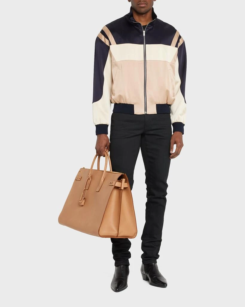 Yves Saint Laurent Sac De Jour Large Duffle Bag in Smooth Leather 3
