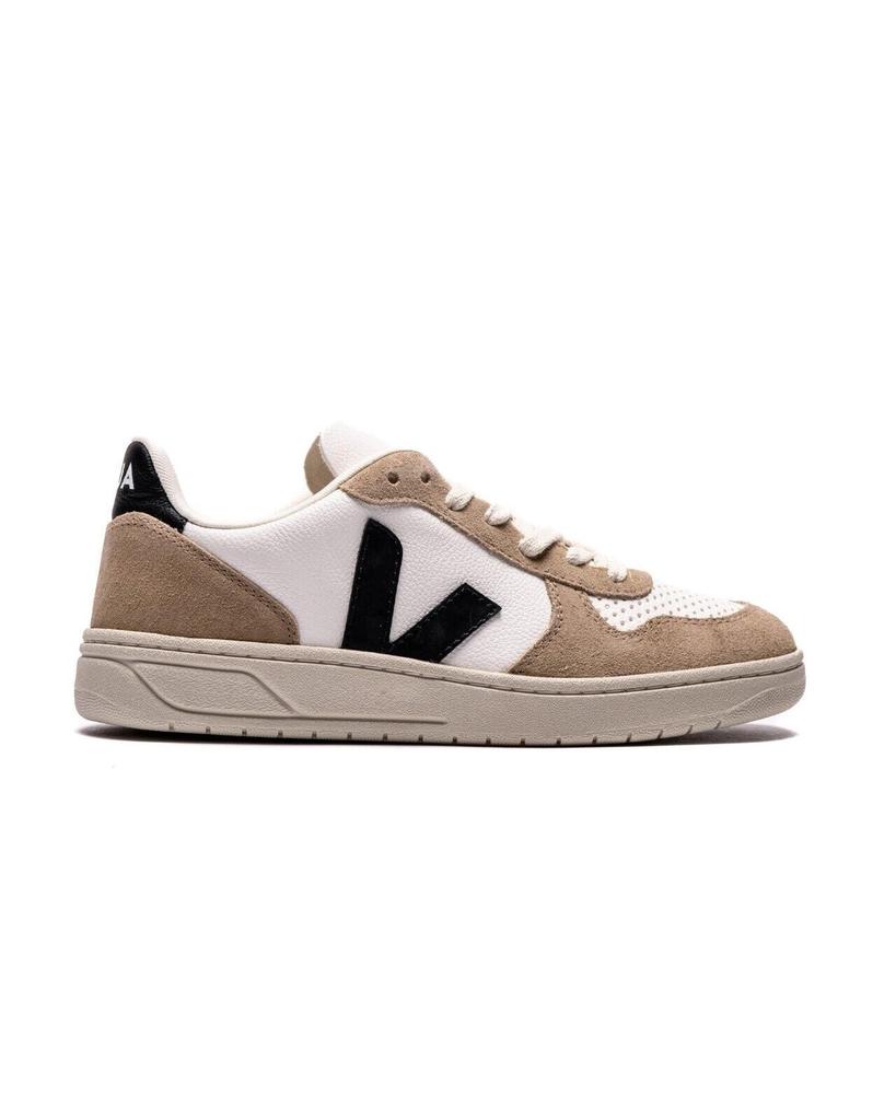 Veja Veja V-10 VX0503138B Sneakers Men's Beige Leather Low Top Comfort Casual Shoes