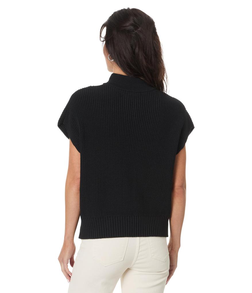 Lilla P Half Zip Poncho Sweater